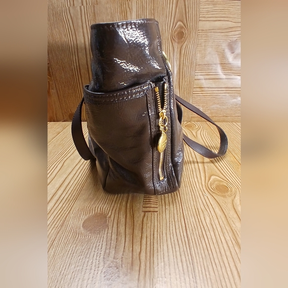Coach Brown Leather Tote Bag - Picture 12 of 12